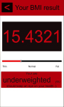 Weight Controller BMI screenshot 3/3