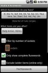 Diablo 2 Rune words screenshot 1/6