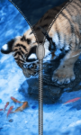 Tiger in Water live Wallpaper Theme Background screenshot 3/3