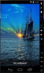 Sunset On The Boat Live Wallpaper screenshot 1/2
