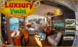 Free Hidden Object Games - Luxury Yacht screenshot 1/4