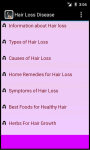 Hair Loss Disease N Symptoms screenshot 2/3