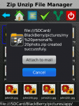 Zip UnZip File Folder Manager Free screenshot 1/4