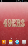 San Francisco 49ers NFL Live Wallpaper screenshot 3/3
