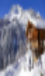 Mountain cabins in winter Wallpaper  screenshot 3/3