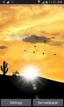 Desert Sunset LWP screenshot 3/6