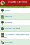Benefits of Broccoli screenshot 3/4