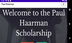 Paul Haarman Scholarship screenshot 4/4