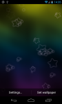 Abstract Stars Live Wallpaper screenshot 5/5