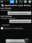Lock for Windows Live Messenger screenshot 2/3
