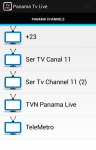Panama Tv Live screenshot 1/2