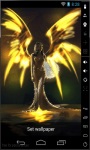 Golden Angel Live Wallpaper screenshot 1/2