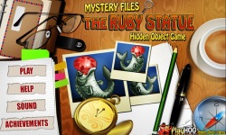 Free Hidden Object Games - The Ruby Statue screenshot 1/4