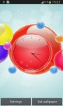 Bubble Clock Live Wallpaper screenshot 1/6
