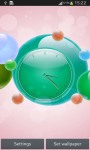 Bubble Clock Live Wallpaper screenshot 3/6