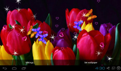 3D Tulip Live Wallpapers screenshot 2/4