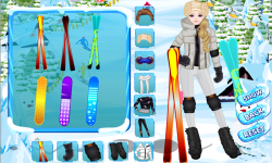 Winter Skiing Fashion Dress Up screenshot 3/3
