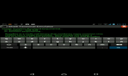 Shell Terminal Emulator Android screenshot 4/6