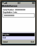 MobileKamus screenshot 1/1