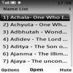 108 Names of Krishna Lite screenshot 2/2