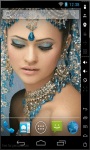 Blue Indian Princess Live Wallpaper screenshot 1/2