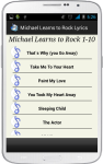 Michael Learns to Rock Song Lyrics screenshot 3/4