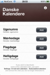 Danske Kalendere screenshot 1/1