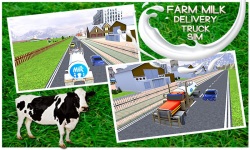 Farm Milk Delivery Truck Sim screenshot 2/5