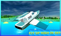 Flying Yacht Boat Simulator screenshot 2/3