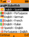 argIM Babelfish screenshot 1/1