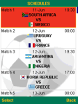 Match Schedule - World Cup screenshot 1/1