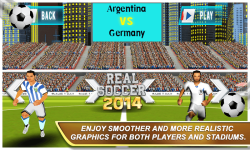 Real Soccer 2014 screenshot 2/6