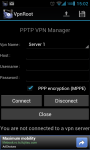 PPTP - Manager - VpnRoot screenshot 1/3