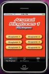Arsenal Ringtones 1 screenshot 1/1