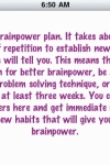 Brain Power 70 Tips screenshot 1/1