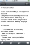 MarkdownMail - Send HTML Email screenshot 1/1