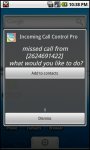 Incoming Call Control Free screenshot 4/4