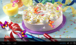  3D Happy Birthday Live Wallpaper screenshot 1/5