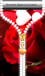 Romantic Zipper Lock Screen Free screenshot 1/6