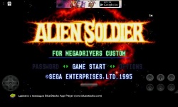 Alien Soldier SEGA screenshot 1/5