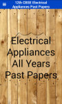 12th cbse Electrical Appliances past papers screenshot 2/6