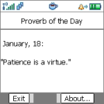 Proverb of the Day screenshot 1/1