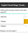 ENGLISH to FRENCH Mega Translator   screenshot 3/4