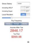 Income Tax Calculator screenshot 1/1