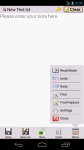 Notes2SD Text Editor - An android notepad screenshot 1/6