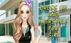 Dress up and hairstyle for girl screenshot 1/4