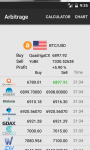 Cryptocurrency Table screenshot 5/6