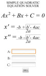 Activity Simple Quadratic Equation screenshot 1/1