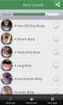 Burp Sounds app screenshot 2/3