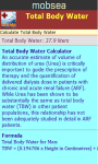 Total Body Water calculator screenshot 3/3